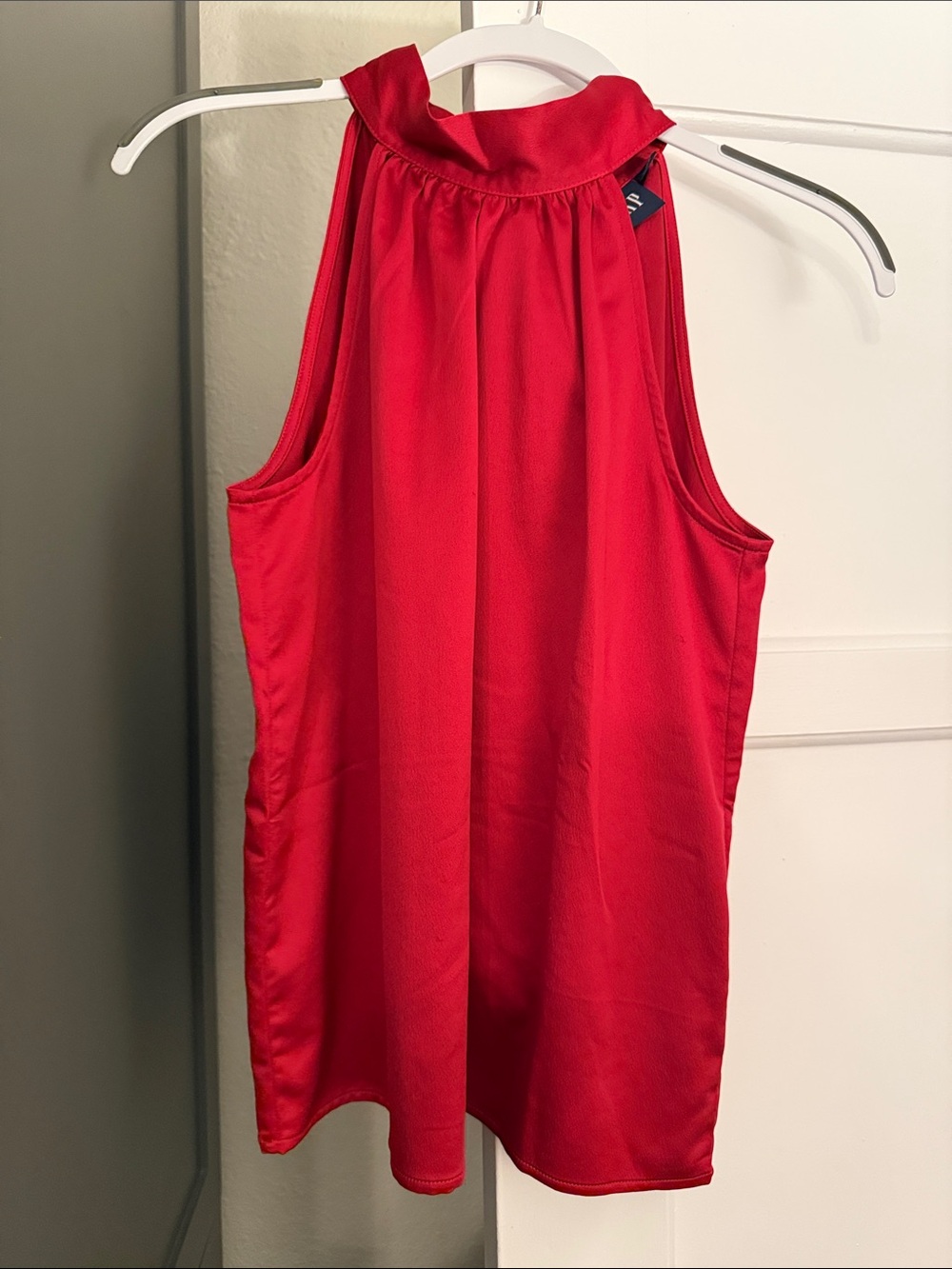 GAP Red Sleeveless Halter Top